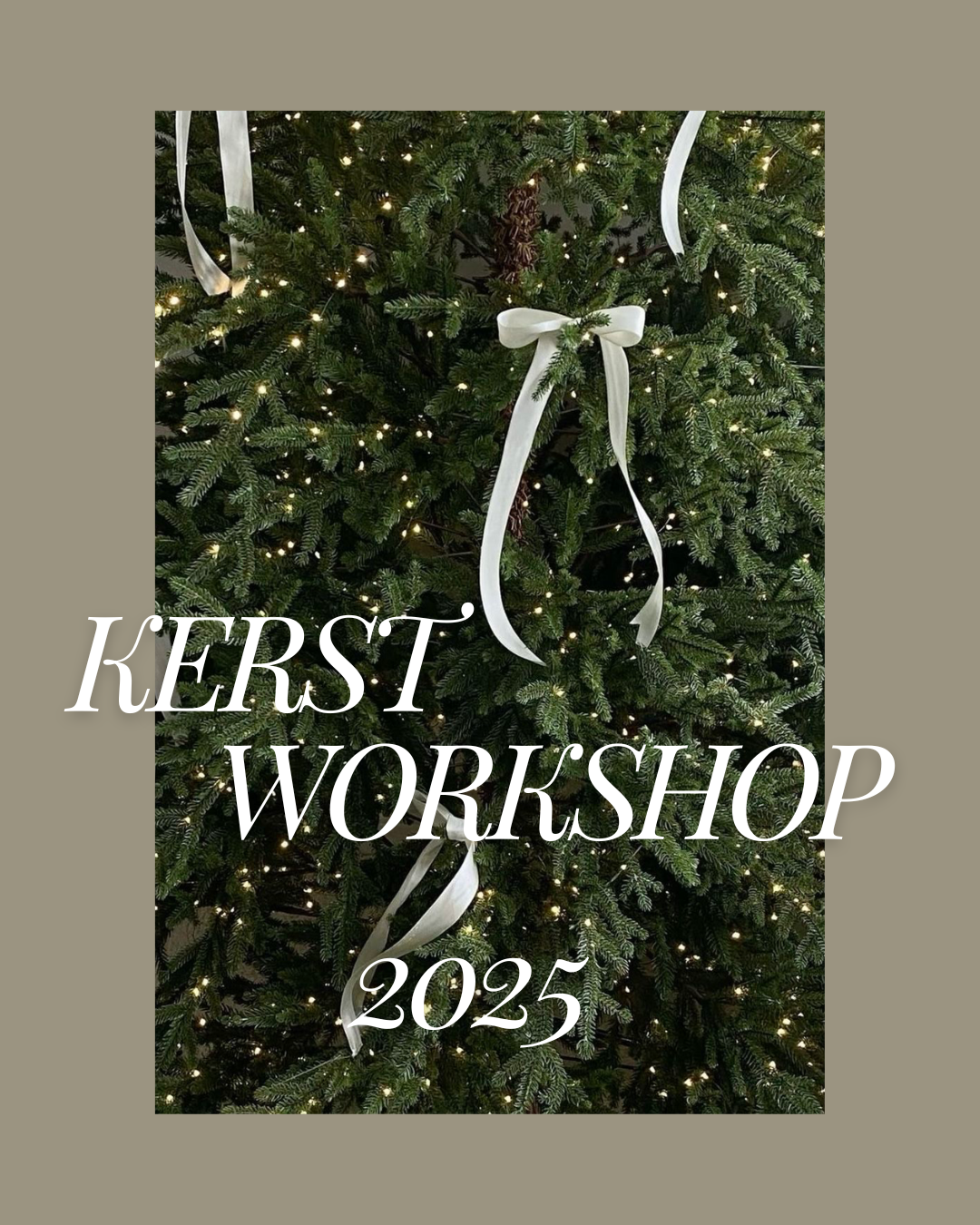 Kerstworkshop - Donderdag 04-12-2025